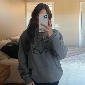 REALTREE Grey Camo Hoodie Sweatshirt Unisex